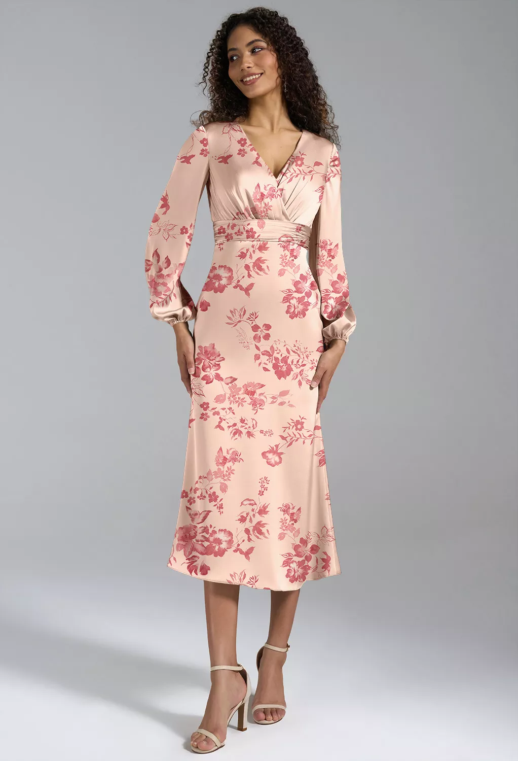 AW Robbie Pink Cherry Blossom  Black Tie Wedding Guest Dresses
